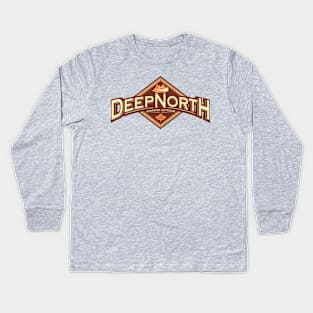 Deep North Canadian Outdoor Kids Long Sleeve T-Shirt